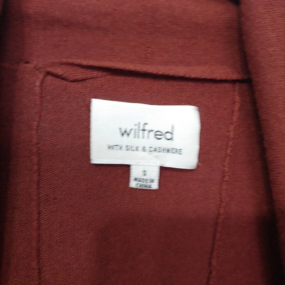 Wilfred with Silk and Cashmere Long Line Open Front Cardigan - Picture 7 of 14